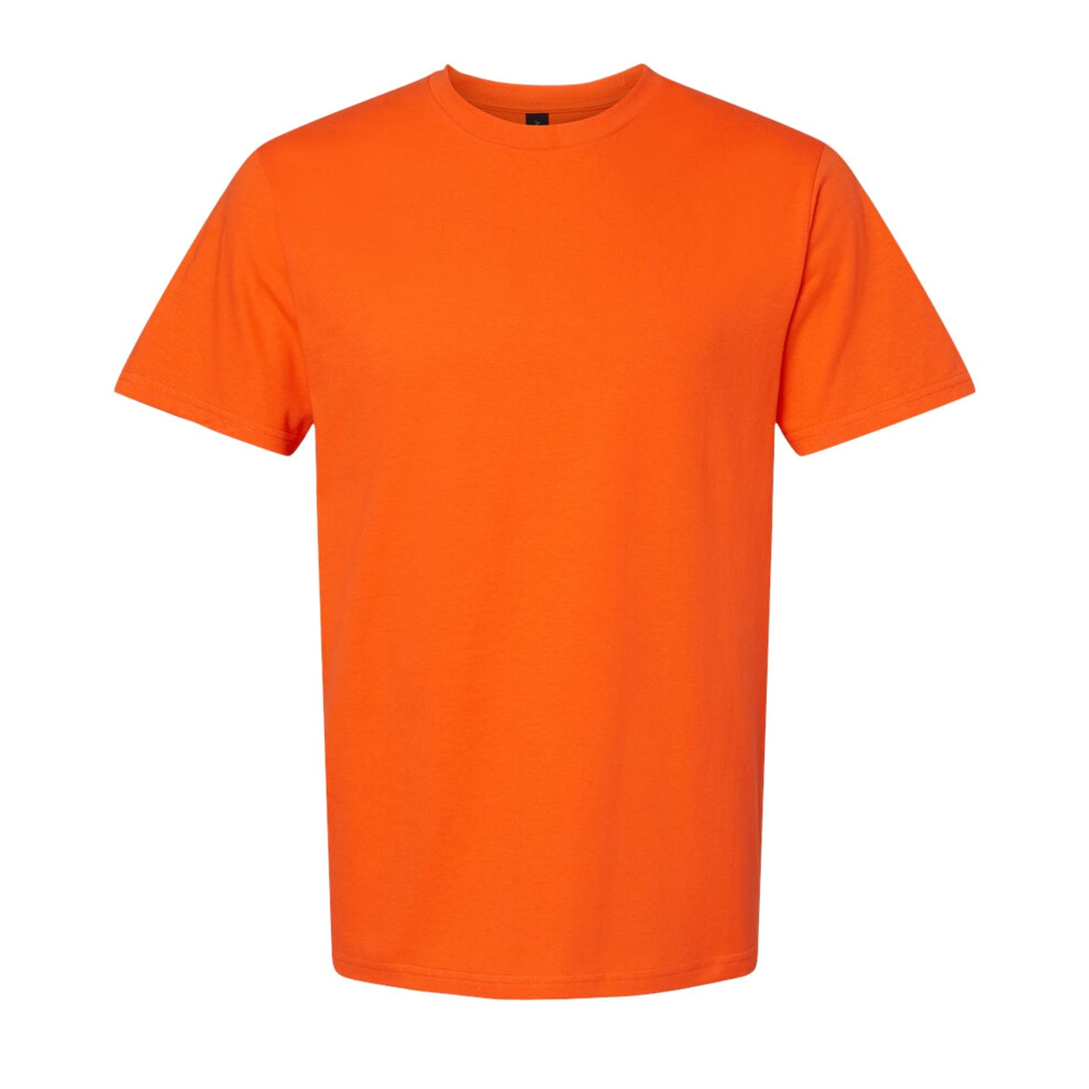 Gildan (Xxl, Orange) Unisex Adult Softstyle Midweight T-Shirt