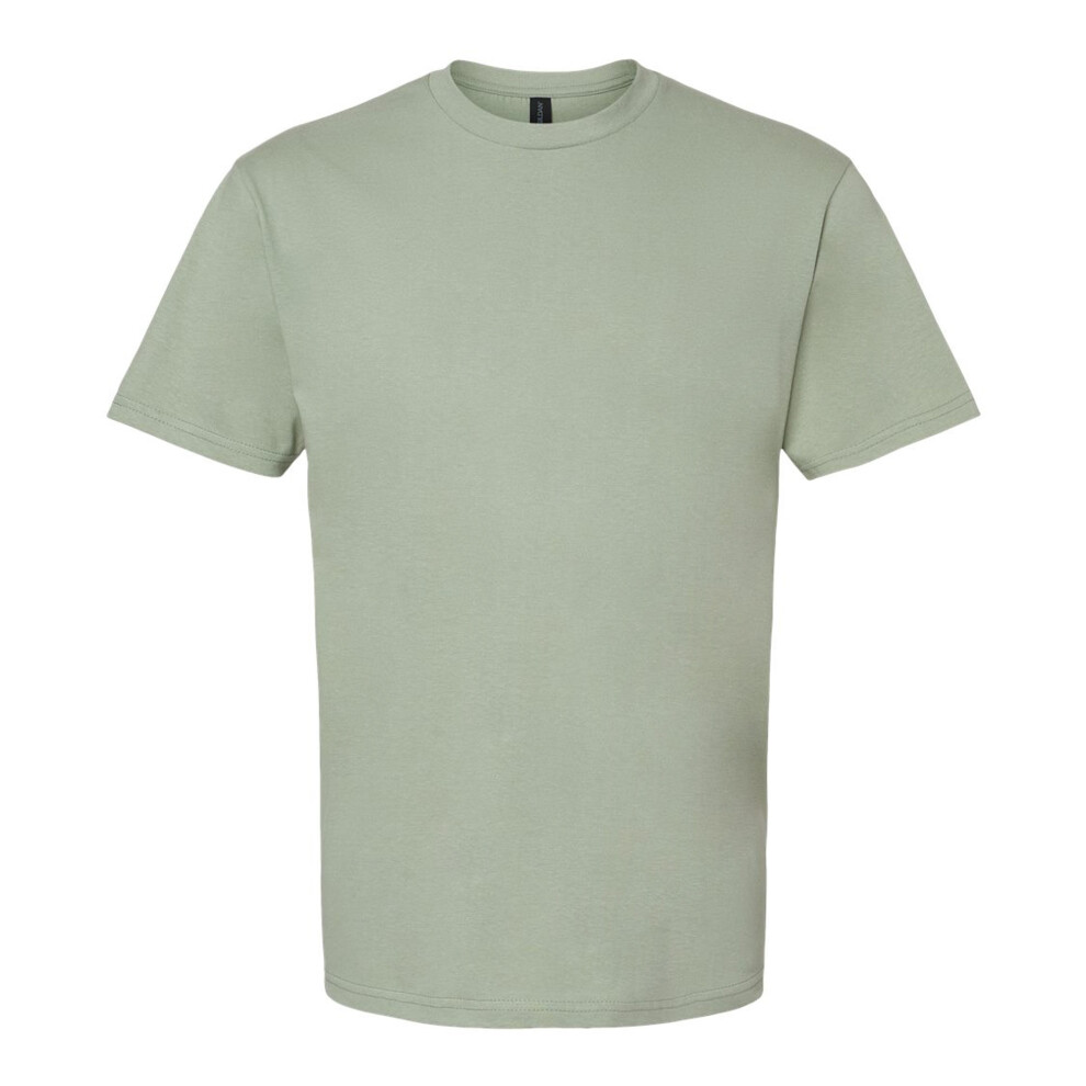 Gildan (Xxl, Sage) Unisex Adult Softstyle Midweight T-Shirt