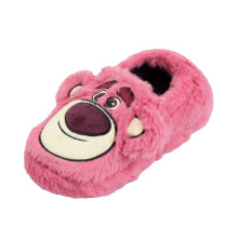 (11 UK Child, Pink) Toy Story 3 Girls Lotso Slippers
