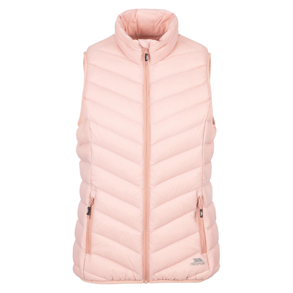Trespass Womens/Ladies Giana Down Gilet (Misty Rose) - Size 2XS - Image 3