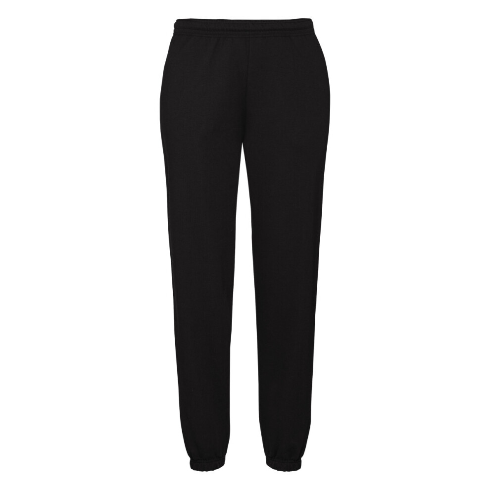 Fruit Of The Loom (Xs, Black) Mens Classic Elasticated Jogging Bottoms