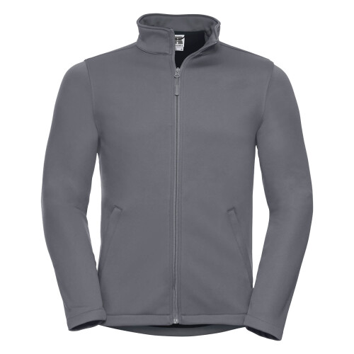 Russell (XS, Convoy Grey) Russell Mens Smart Softshell Jacket
