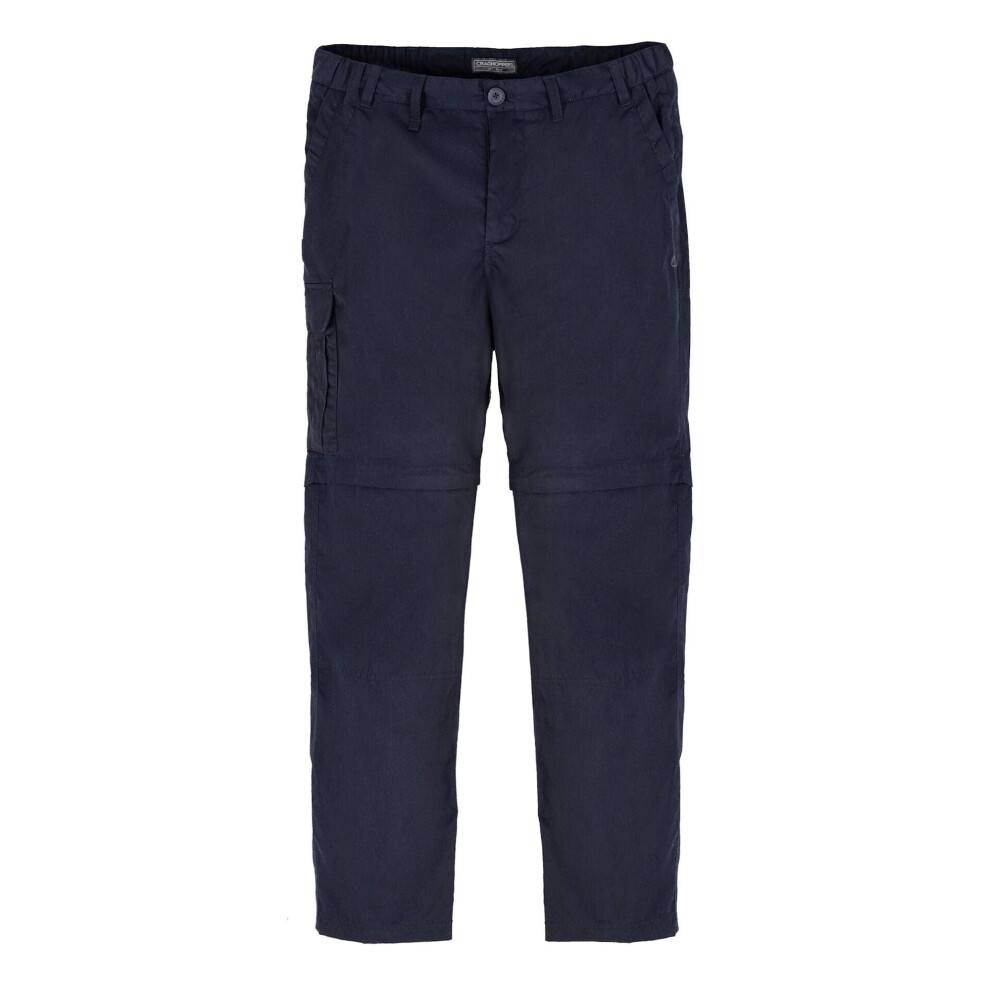 Craghoppers - Men's - Kiwi Convertible Cargo Trousers - 32R - Navy - Image 3