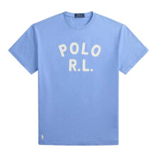 (M, Bristol Blue) Ralph Lauren Mens Polo Crew Neck T-Shirt