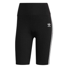 (4 UK, Black) Adidas Womens/Ladies Classics 3 Stripes Shorts