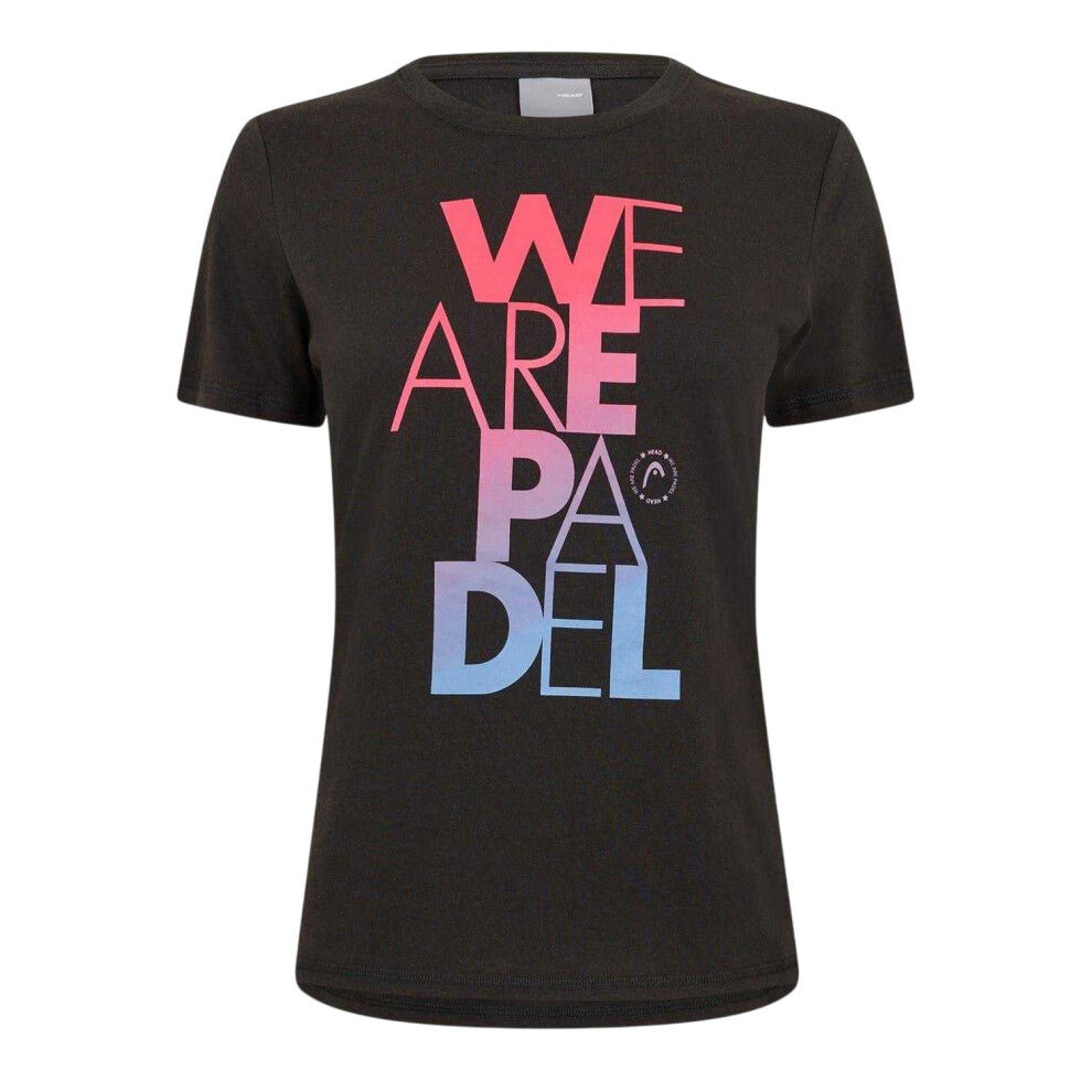 Head (10 Uk, Black) Womens/Ladies Bold T-Shirt