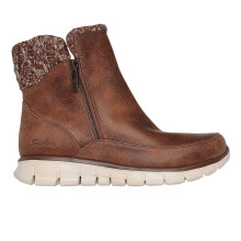 (5 UK, Brown) Skechers Womens/Ladies Synergy Lovely Collab Vegan Leather Ankle Boots