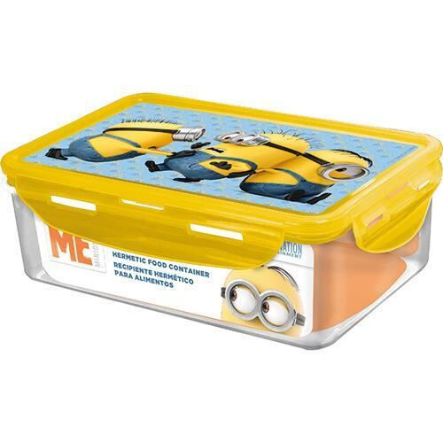 école déjeuner Boîte de rangement avec fifres Clips 1070ml