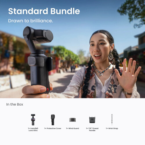 ‎Insta360 Insta360 Luna Ultra Standard Bundle - Cosmic Black 1