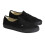 Vans (7 UK, Black) Vans Mens Authentic Canvas Trainers 4