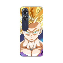 Coque pour Oppo A17 Dragon ball z sangoku Cheveux blonds
