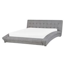 Waterbed Fabric LILLE 160 x 200 cm (EU King Size) Grey