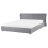Beliani Waterbed Fabric PARIS 160 x 200 cm (EU King Size) Grey 1