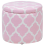 Beliani Storage Pouffe TUNICA Cotton Pink 1
