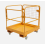 Xtron Forklift Safety Cage Work Platform with Wheels & Safety Gate 1