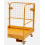 Xtron Forklift Safety Cage Work Platform with Wheels & Safety Gate 6