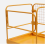 Xtron Forklift Safety Cage Work Platform with Wheels & Safety Gate 7