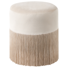 Pouffe VIRGINIA Velvet Taupe