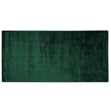 Rug GESI II Dark Green 80 x 150 cm Viscose