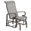Beliani Garden Chair BORGIO Metal Brown/ Grey 1