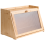 Beliani Bread Bin FARINE Bamboo Light Brown 1