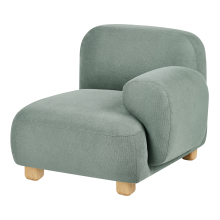 Corner Seat AMLI Fabric Light Green Left Hand