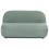 Beliani Sofa 2 Seater LOVBERG Fabric Light Green 1