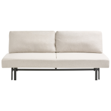 Sofa Bed 3 Seater ROYKKA Fabric Off-White