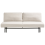Beliani Sofa Bed 3 Seater ROYKKA Fabric Off-White 1