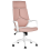 Beliani Office Chair DELIGHT Peach Pink 1