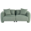Beliani Sofa 3 Seater EKENES Fabric Light Green 1