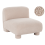 Beliani 1-Seat Section MJALBI Boucle Beige 1