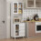 Homcom Alacena de Cocina Blanco 60 x 35 x 180 cm 4