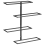 Beliani Wall Mounted Wine Rack EINSTEINIUM Metal Black 1