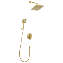 Concealed Shower Set with Rainshower CANAIMA Gold