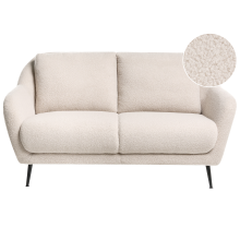 Sofa 2 Seater EIBY Boucle Beige