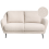 Beliani Sofa 2 Seater EIBY Boucle Beige 1