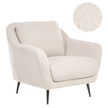 Armchair EIBY Boucle Beige