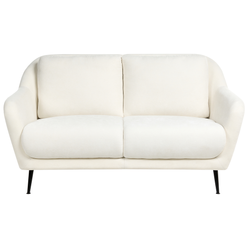Beliani Sofa 2 Seater EIBY Chenille White