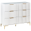 Beliani 6 Drawer Chest WALCOTT White 1