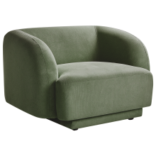 Armchair SKJANES Fabric Green