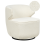 Beliani Swivel Armchair MOLLEBY Boucle Off-White 1