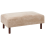 Beliani Ottoman HOLT Fabric Beige 1