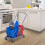 Homcom Carro de Limpieza Bicolor 73 x 45 x 92 cm 6