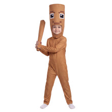 (6-8 Years) Steal a Brainrot 3 Piece Costume (Boys Brown)