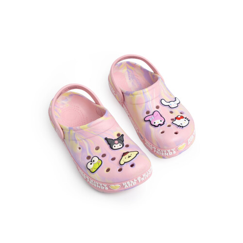 Hello Kitty (4 UK Child) Hello Kitty Clogs (Girls Pink)
