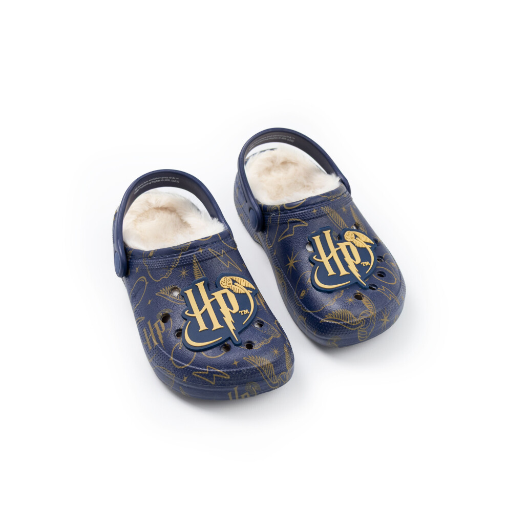 Harry Potter Girls Blue Women's Clogs | Navy | Official Merch In | Size: 13 - Image 2
