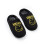 (2 UK Child) Nirvana Mule Slippers (Unisex Kids Black) 1