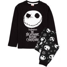 (9-10 Years) Disney The Nightmare Before Christmas Long Sleeve Long Leg Pyjama Set (Boys Multicoloured)