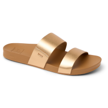 (UK 6, Sunset Bronze) Reef Womens Cushion Vista Summer Beach Holiday Slide Sliders Sandals